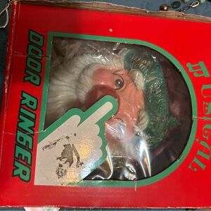 Vintage  Santa Door Ringer